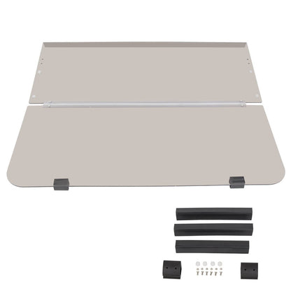 Solidspare Golf Cart Tinted Folding Windshield Windscreen For Yamaha G14 G16 G19 1995-2003