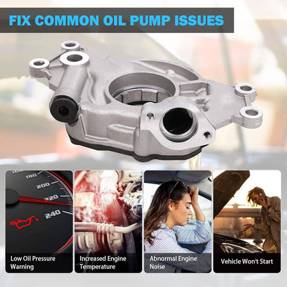 Solidspare High Pressure High Volume Oil Pump 10355HV For 2007-14 Chevrolet GM LS 5.3L 6.0L