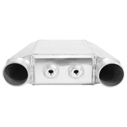 Solidspare Aluminum Water Intercooler A/W IC 3" in / 3.5" out Liquid Core For Jet Ski