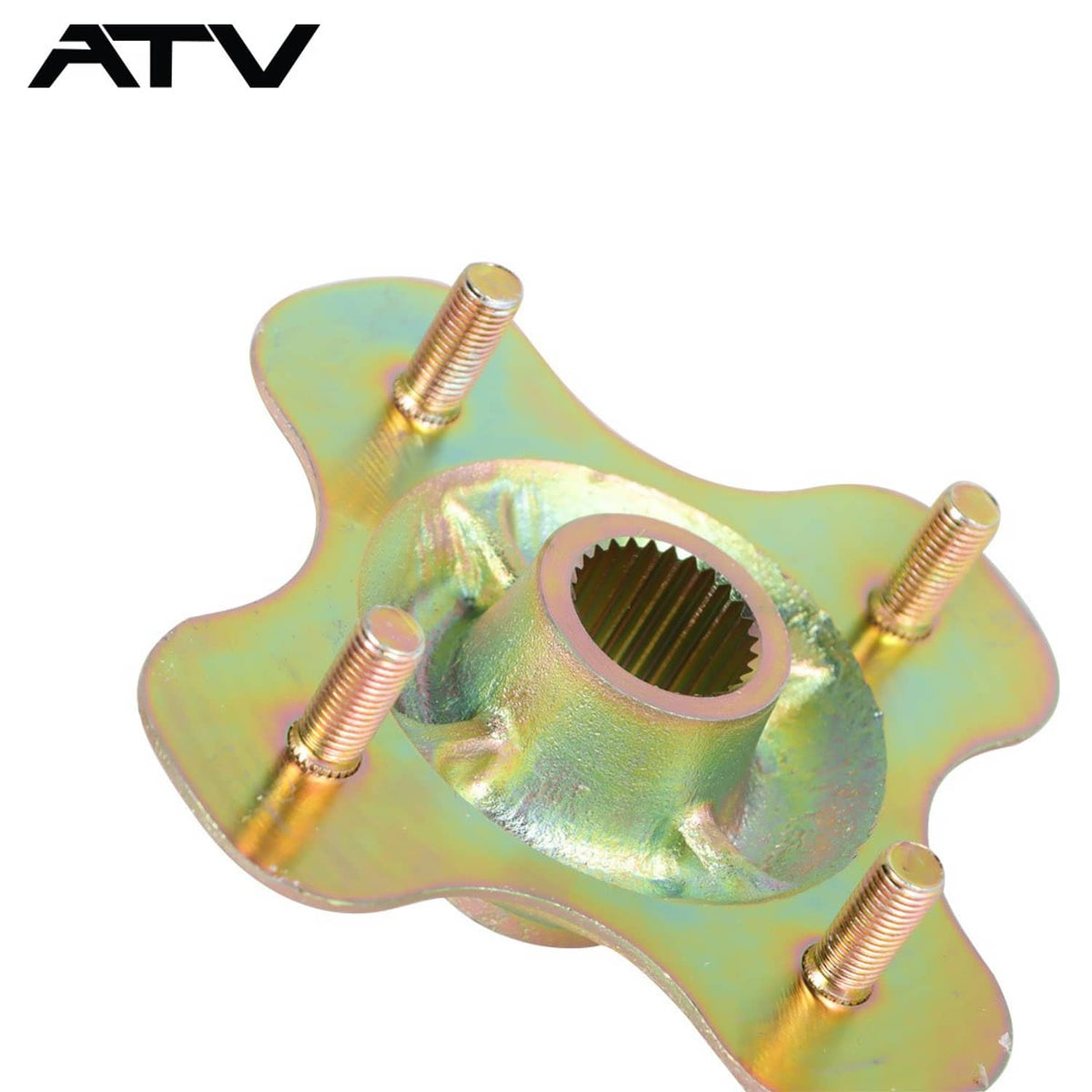 Solidspare Rear Wheel Axle Hub for Yamaha Kodiak 400 YFM400FW Fa YFM400A 2X4 1993-2002