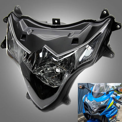 Solidspare Headlight Headlamp Assembly For Suzuki GSXR1000 2009 10 11 12 13 14 2015 2016 K9