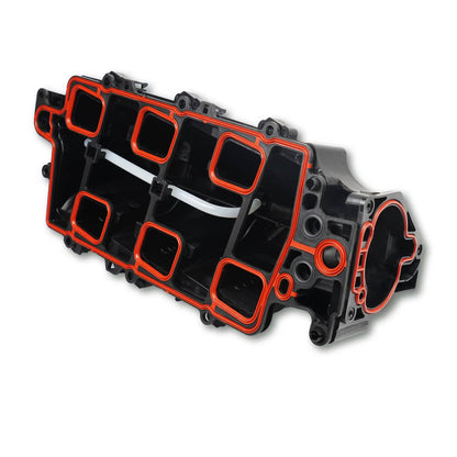 Solidspare Black Upper Intake Manifold + Gasket for 1995-2005 Chevy Buick Olds 3800 3.8L V6