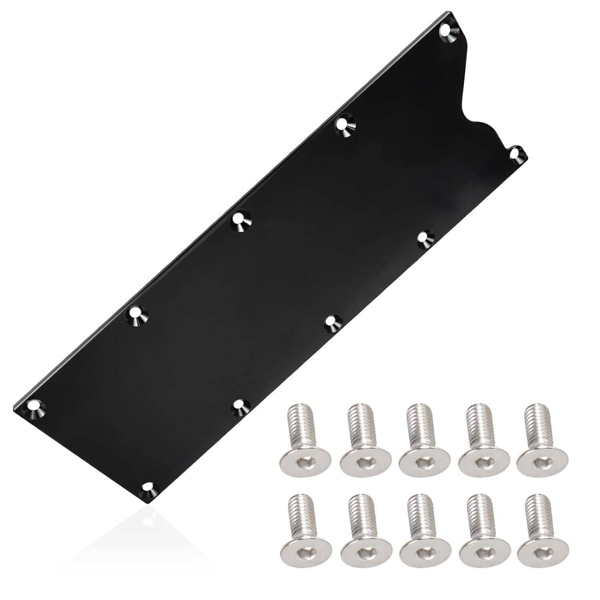 Solidspare For LS Gen 3 Billet LS1 LS2 LS3 LS7 Valley Pan Cover Plate (Knock Sensor Delete)