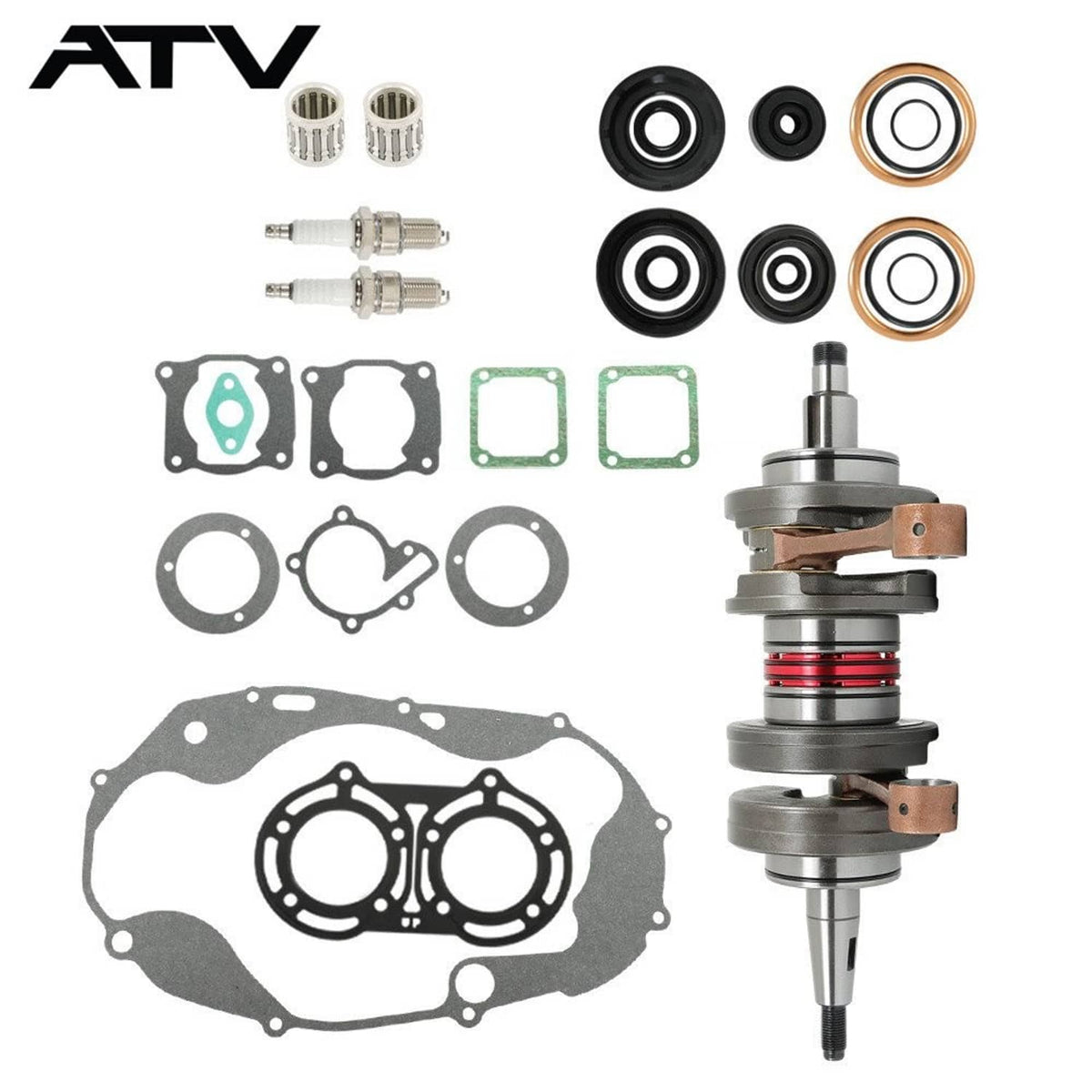 Solidspare For Yamaha Banshee 1987-2006 YFZ350 Stock Crank Bottom End Rebuild Seal Ring New