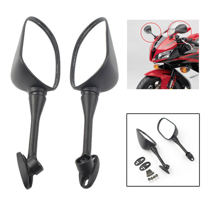 Solidspare USA Motorcycle Mirrors For Honda CBR250R 2011-13 CBR500R 2012-2014 CBR300R 2015