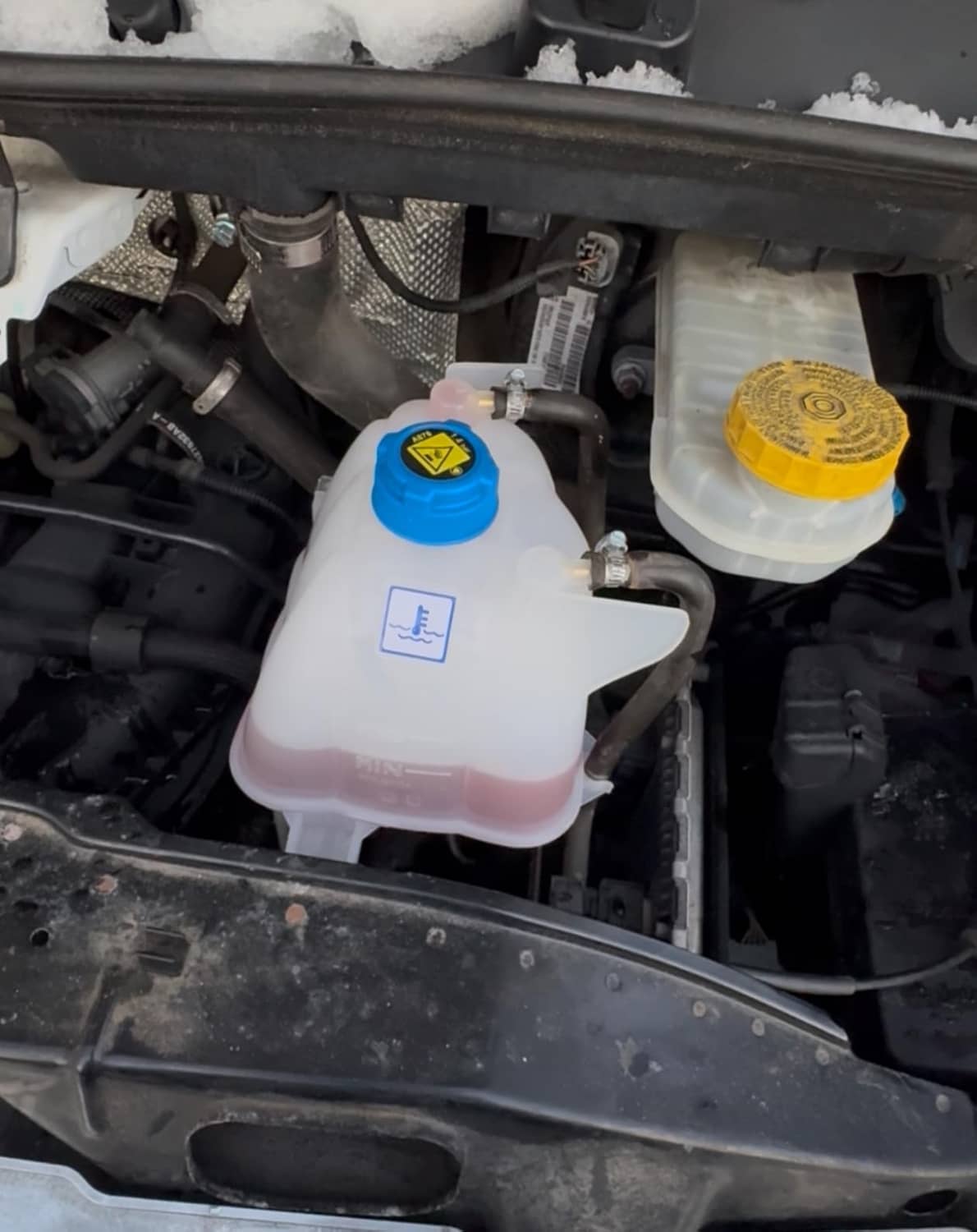 Solidspare New Coolant Reservoir For 2014-2021 Dodg Ram ProMaster 1500 2500 3500 52014880AA