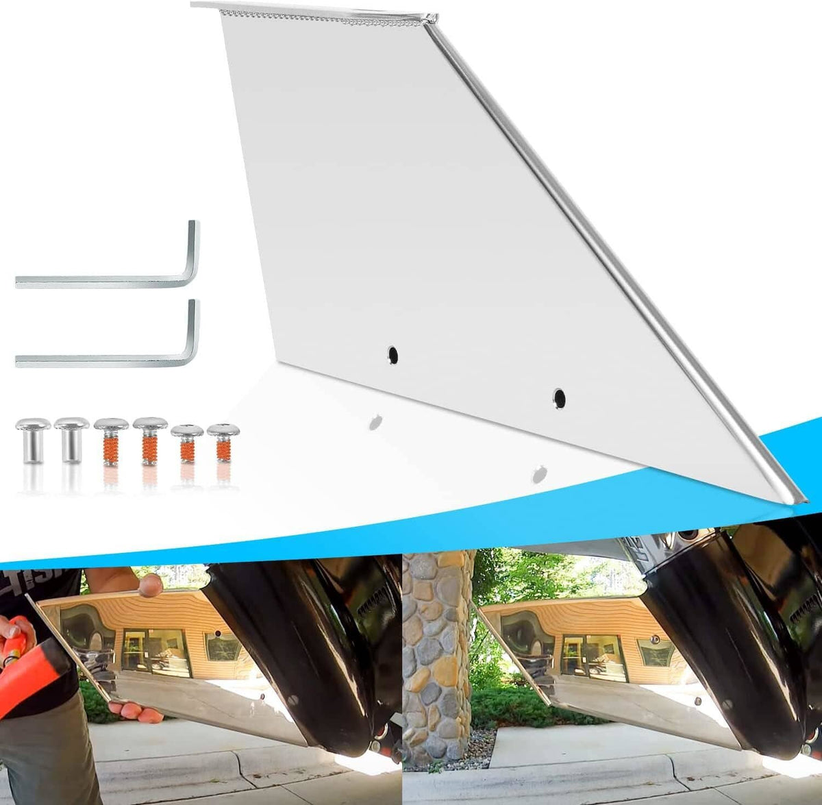 Solidspare 27051 Skeg Guard Fits for Mercury Mercruiser Bravo I & III 1990-Present