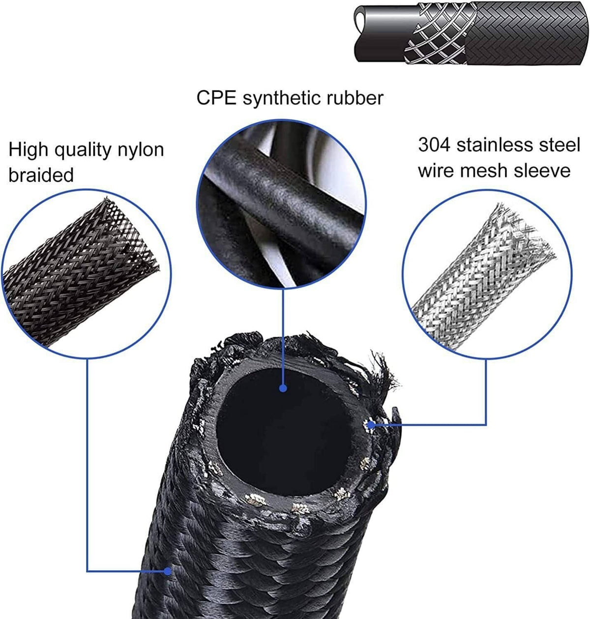 Solidspare 1L Oil Catch Can Reservoir Tank Breather Filter Baffled w/ 10AN Fuel Line Kit