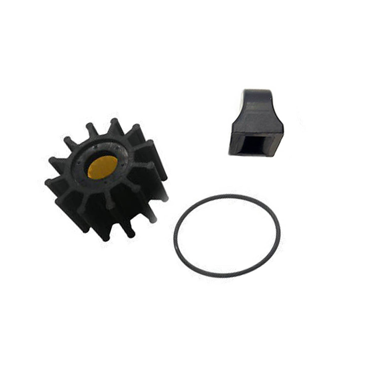 Solid Spare Water pump Impeller kit w/ Lug For Volvo Penta 3.0 4.3 5.0 5.7 21951348 21213660