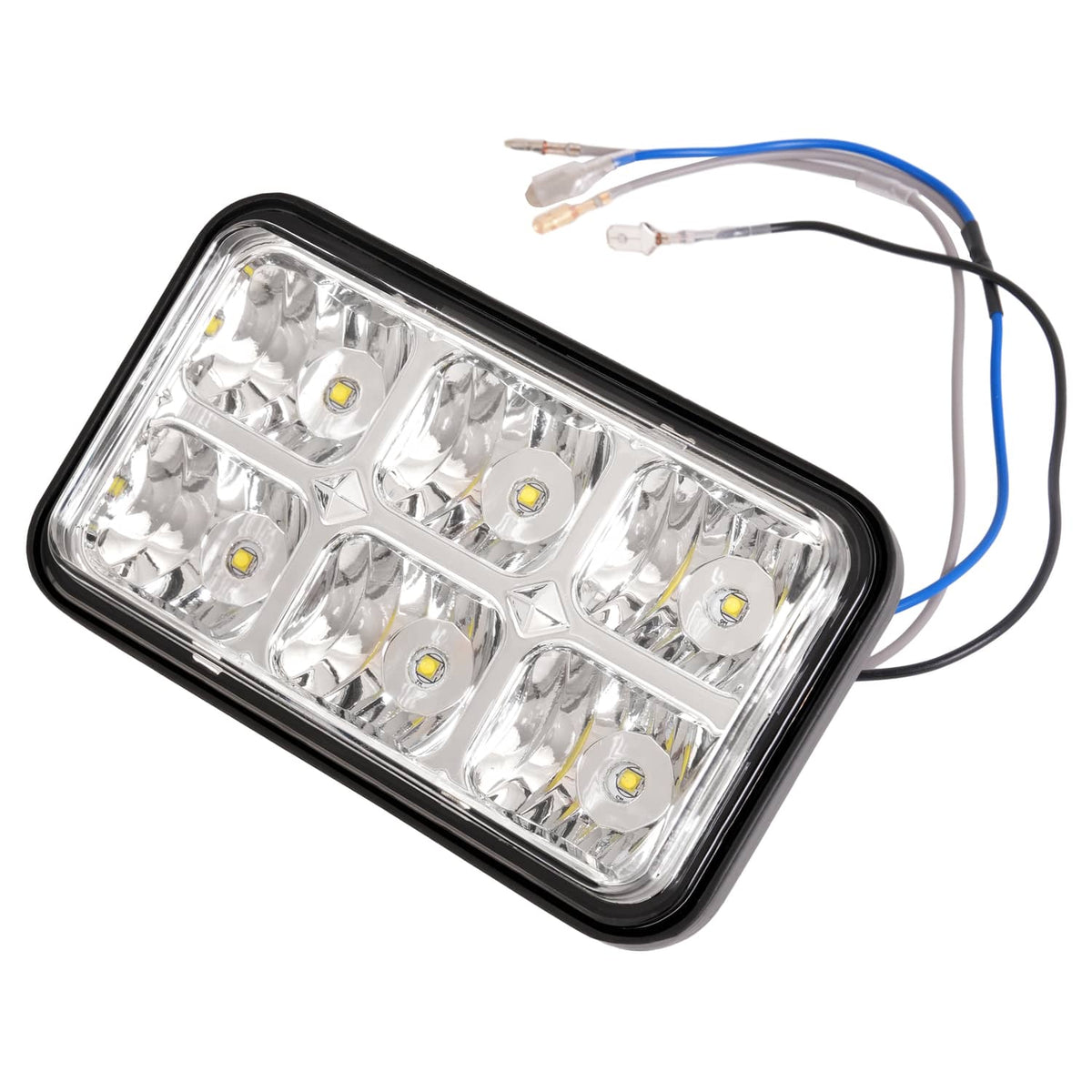 Solidspare Golf Cart LED Headlight Assembly For EZGO Workhorse Marathon 80-94 ST350 96-Up