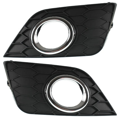 Pair of Front Fog Lights Bumper Lamps w/Switch kits For 2016-2019 Nissan Sentra