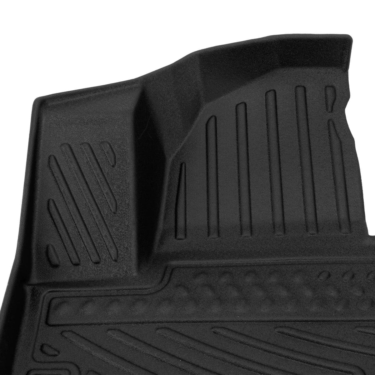 Solidspare Waterproof Front and Rear Floor Mats Fit for Hyundai Santa Fe 5 Seat 2021-2023