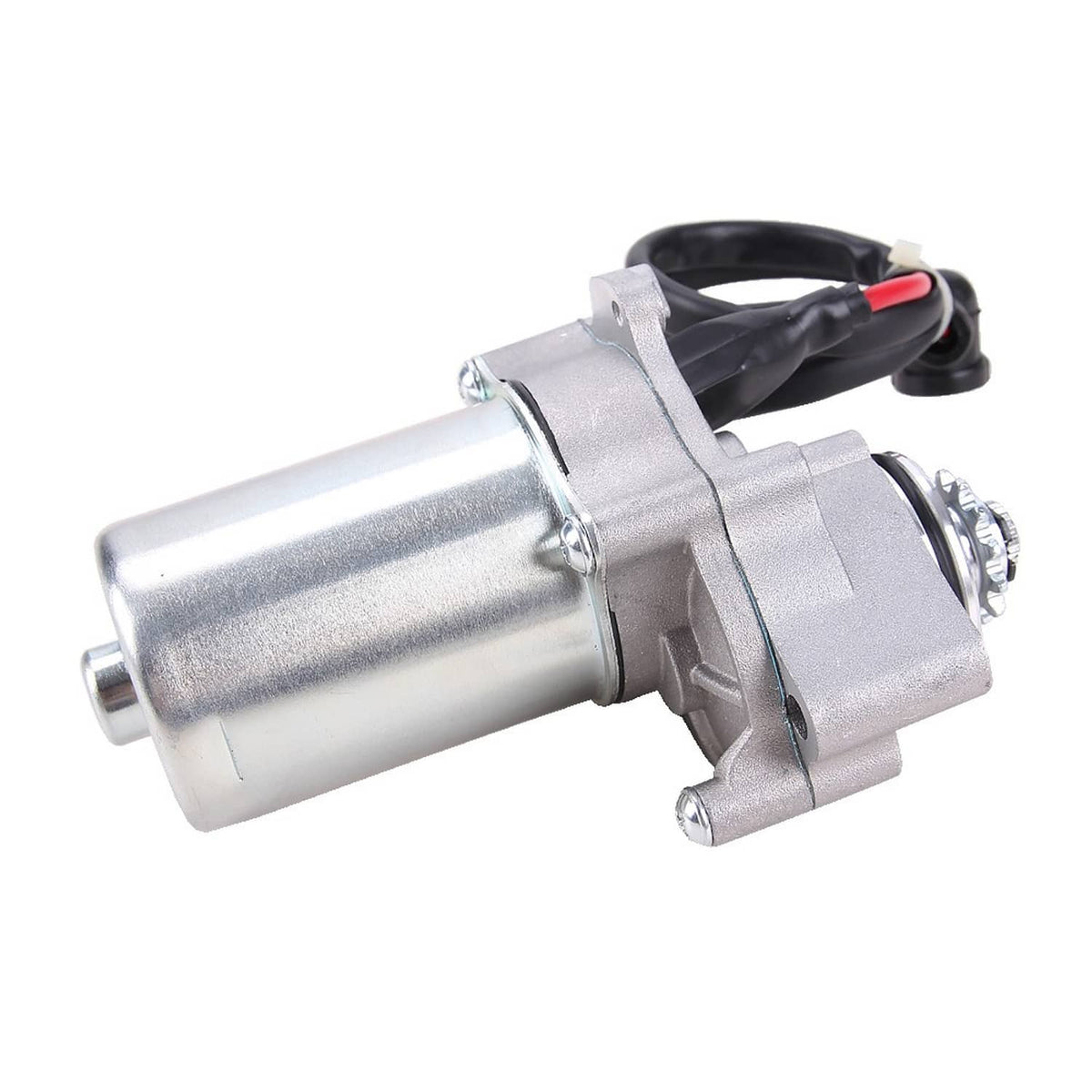 Solidspare For Chinese 50cc 70cc 90cc 110cc 125cc Quad Go Kart 2-Bolt Starter Motor w/Cable