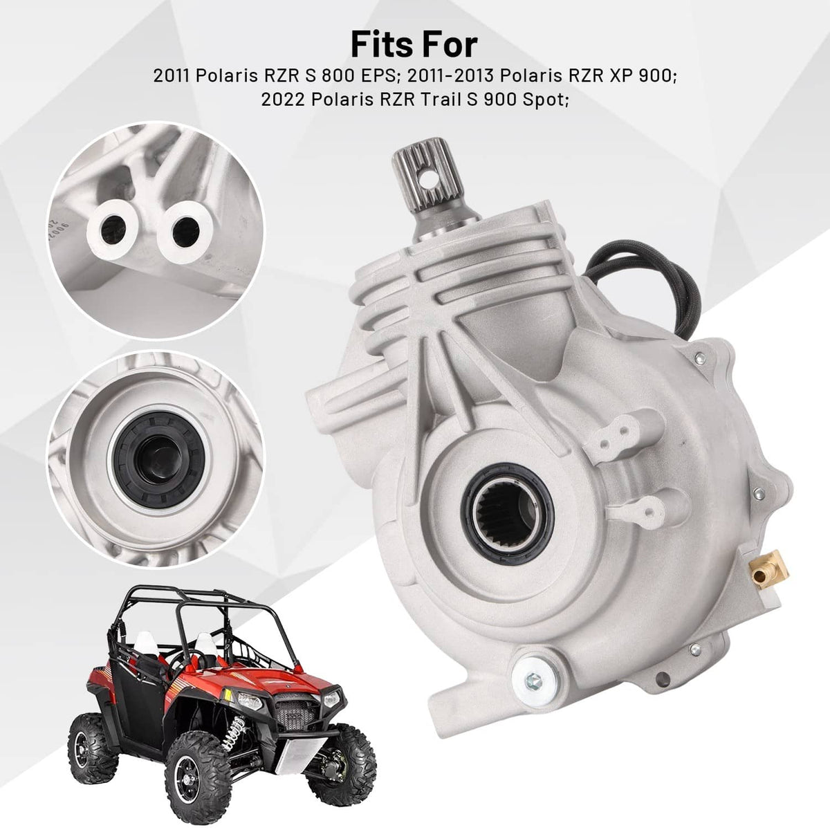 Solidspare Front Differential Fit For Polaris Ranger 500 570 900 1000 RZR ACE 325 570 EFI