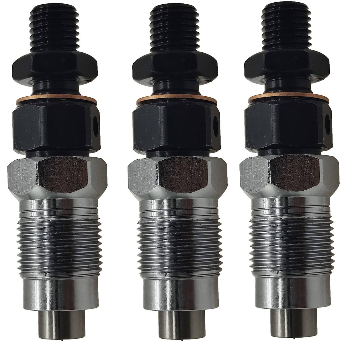 Solid Spare 3X Fuel Injector MM435-94101 for Mitsubishi L2C L2E L3C L3E S3L S3L2 S4L S4S S6S