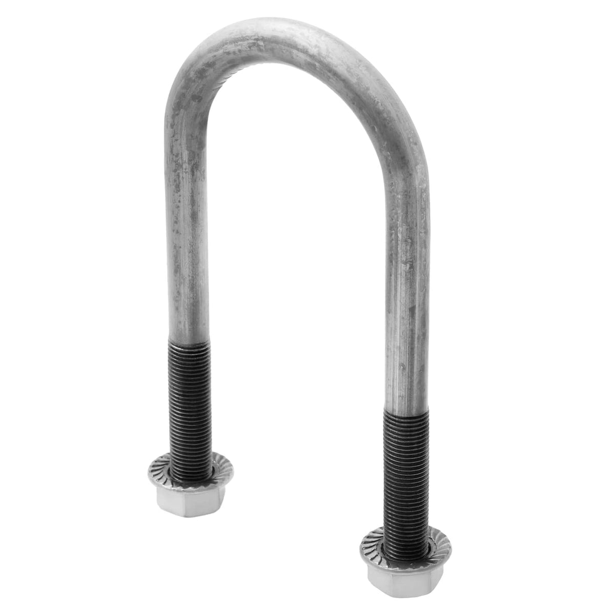 Solidspare 4 PCS Steel Trailer Leaf Spring U-Bolt For 2 Inch Axle Tube 6 Inch Long