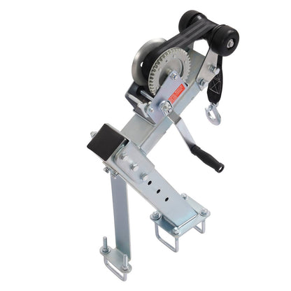 Solidspare Adjustable Sturdy Steel For Heavy Capacity Winch Stand 1400lbs Winch Galvanized