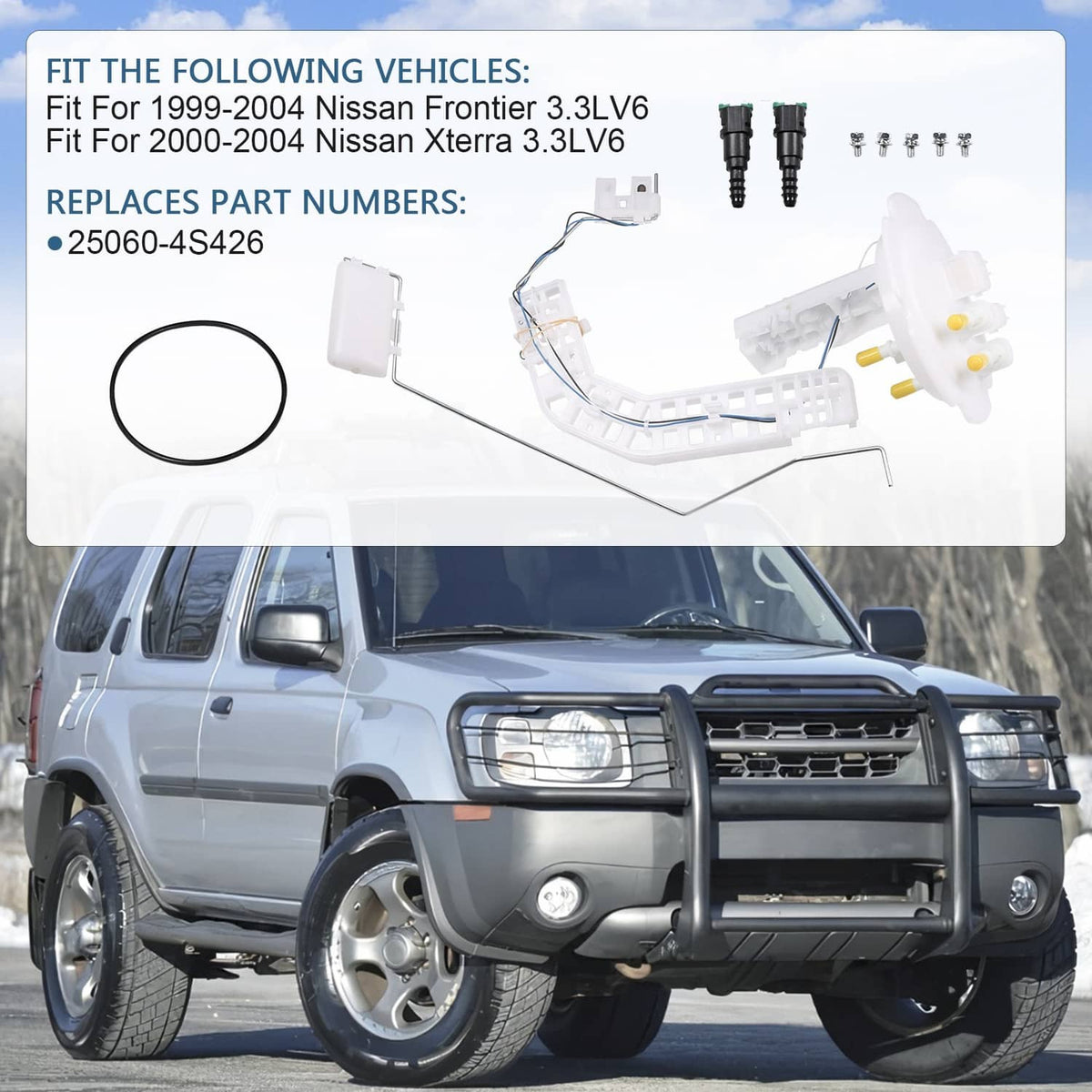 Solidspare Fuel Tank Level Sending Unit Sensor NEW For 1999-2004 Nissan Xterra Frontier