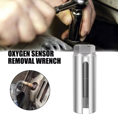 Solid Spare 7/8" 22mm O2 Oxygen Sensor Socket Wrench 1/2" Driver Offset Remover Socket Tool