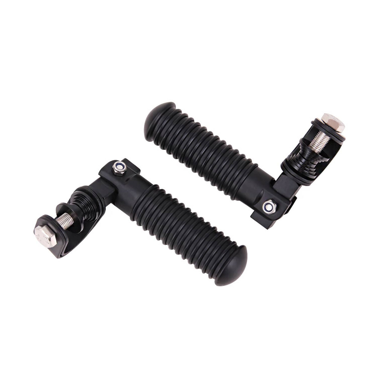 Solidspare 1"~1.25" Highway Engine Guard Bar Crash Foot Pegs for Harley Touring 883 Yamaha