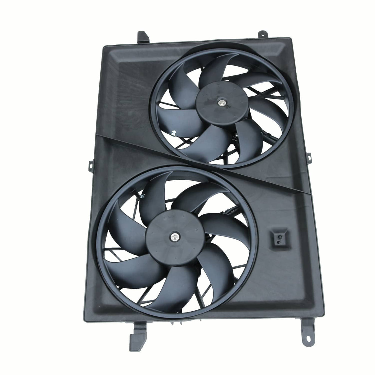Solidspare Dual Radiator Cooling Fan Fits For 07-2017 GMC Acadia 2009-17 Chevrolet Traverse