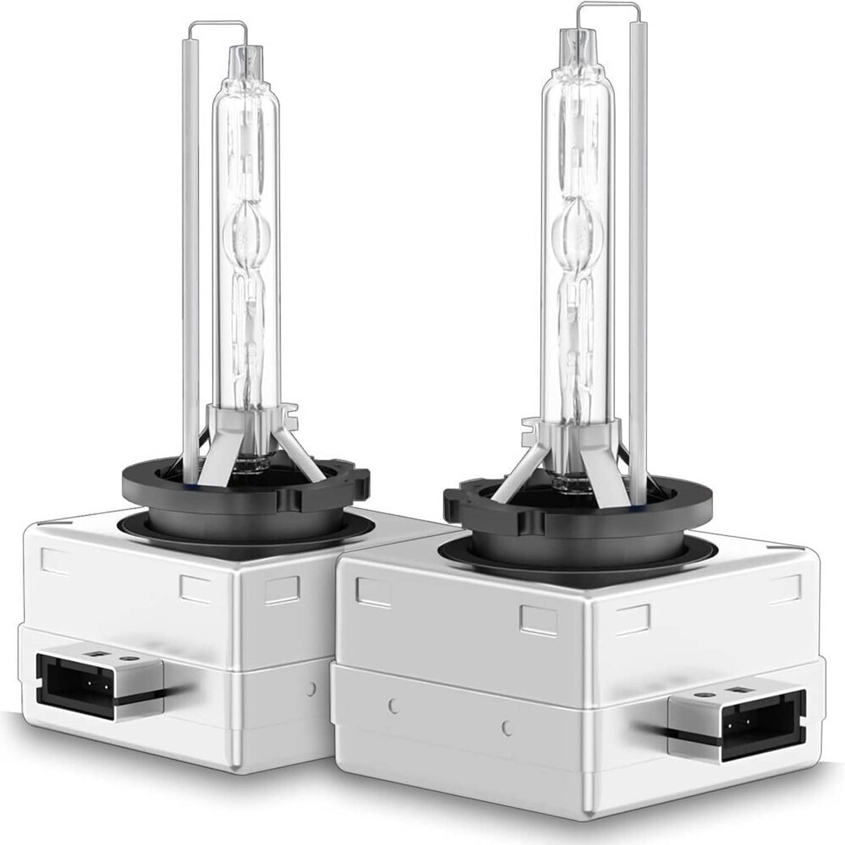 Solidspare Set D1C D1S D1R 6000K White HID Xenon Headlight Light Bulbs OEM Replacement