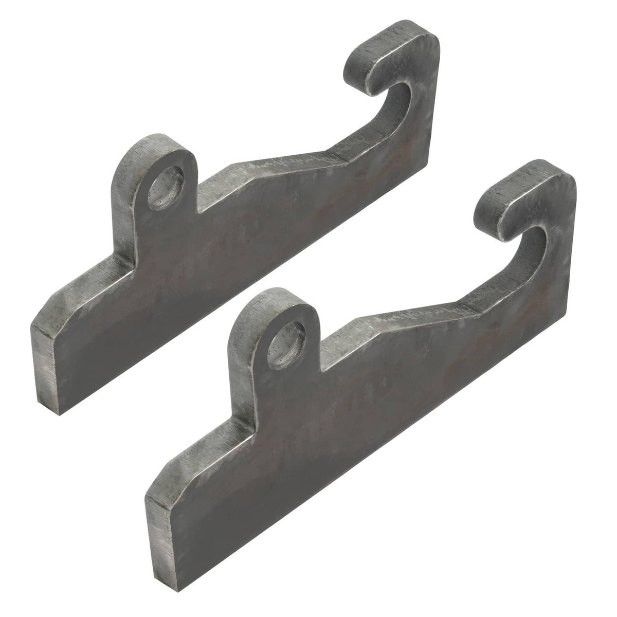 Solidspare 2PCS Quick Attach With Wear Ears Loader brackets Coupler For JRB 416 Blank Steel