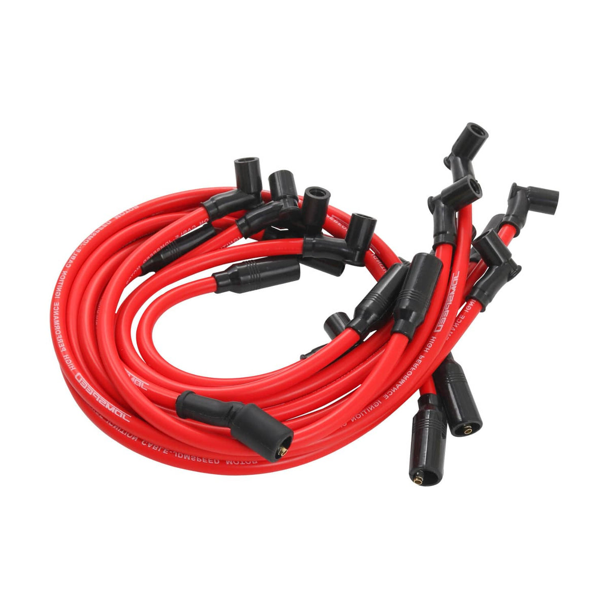 Solidspare Red 10.2 mm Spark Plug Wires Set For 1992-1996 Chevrolet Corvette Lt1 5.7L
