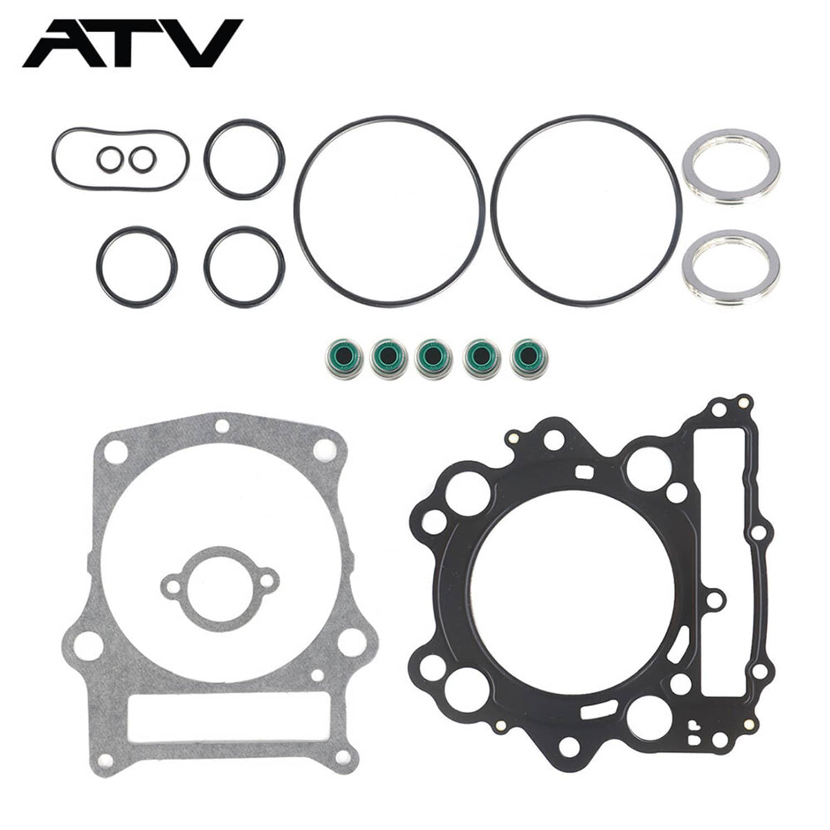 Solidspare Top End Head Gasket Kit FOR YAMAHA GRIZZLY Rhino 660 4x4 2002 2003 2004-2008