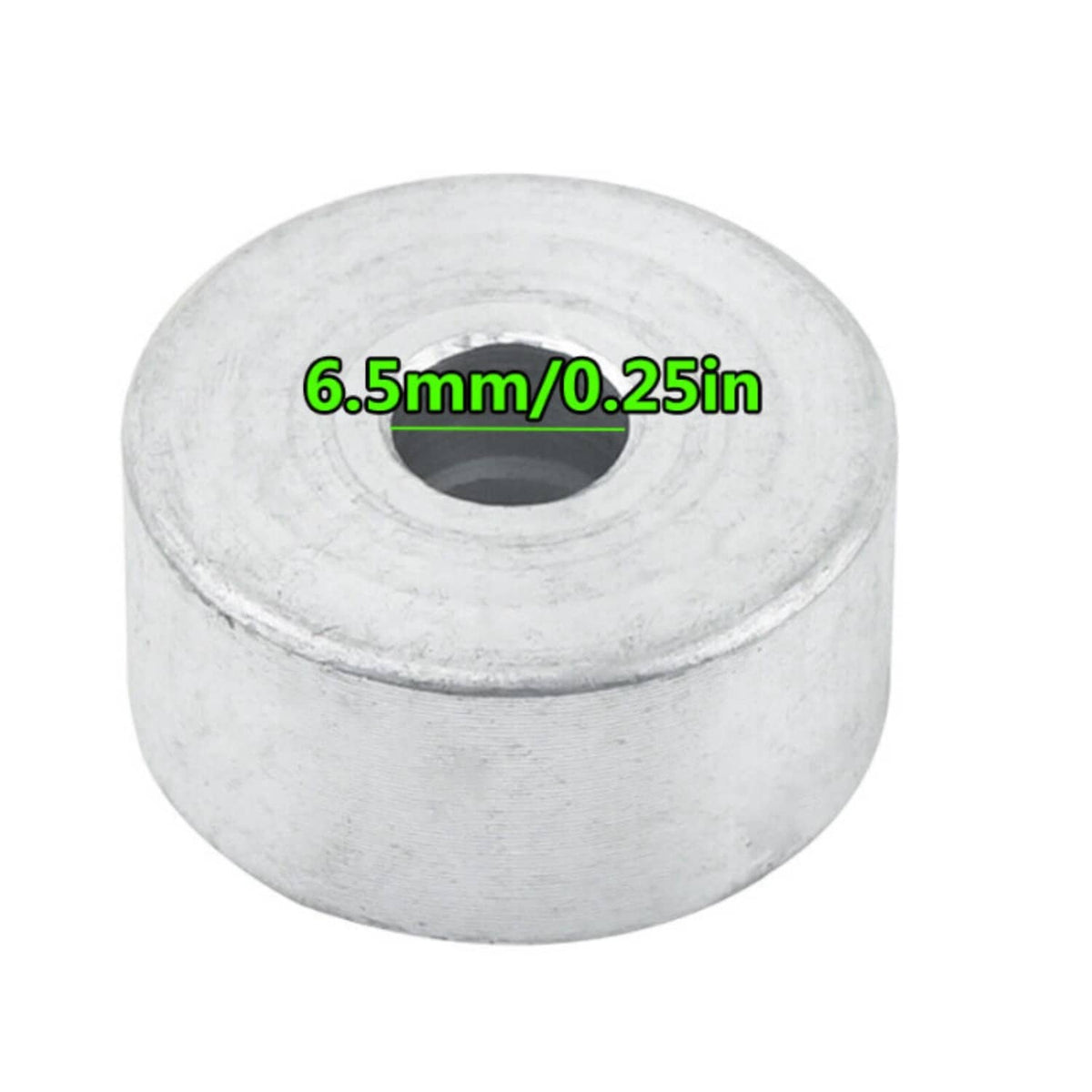 Solid Spare Round Zinc Anode 55321-87J01 For Suzuki Outboard 4-Stroke W/O-Ring 09280-22019