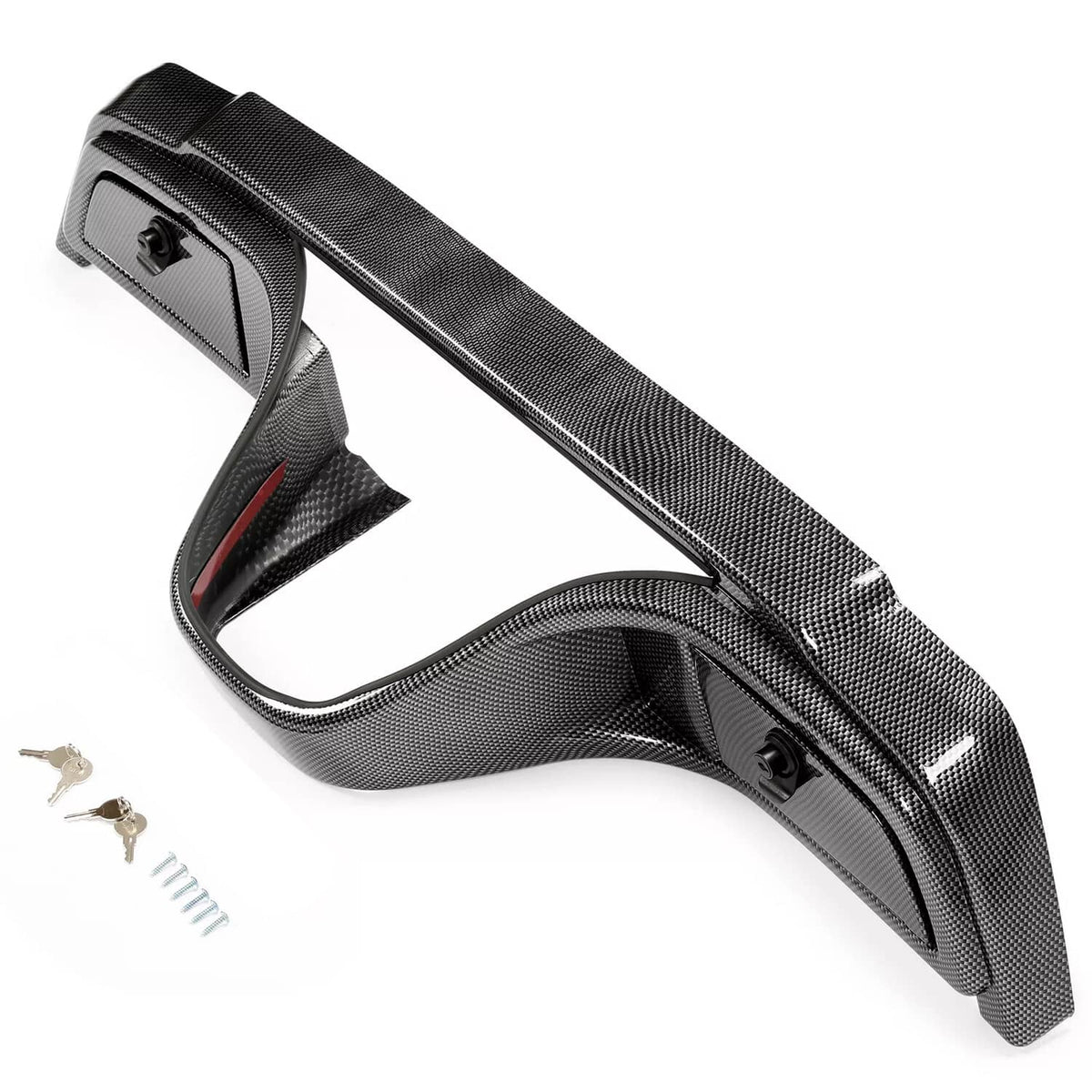 Solidspare Carbon Fiber Style Dash Dashboard Cover W/Locking For Yamaha Drive G29 2007-2016