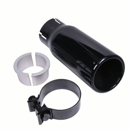 Solidspare BLACK CHROME EXHAUST TIP PT932-35180-02 FOR 2005-2022 TOYOTA TACOMA 2.7L 3.5L