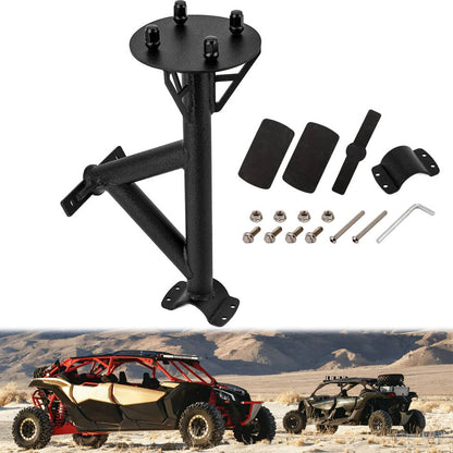 Solidspare UTV Spare Tire Carrier Mount For 2017-2025 Can Am Maverick X3 / X3 Max /Turbo/R
