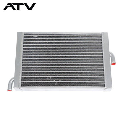 Solidspare 2-Row Aluminum Radiator For POLARIS RZR 1000 XP S Turbo 2017 2018 2019 2020 2021