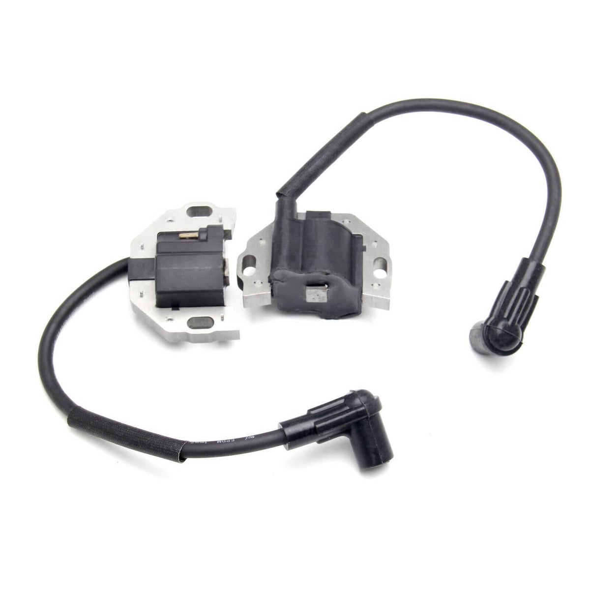 Solidspare 2Pcs Ignition Coil w/ Spark Plug For KAWASAKI FR FS FX Series Engines 21171-0743