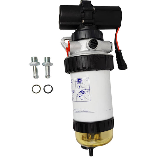 Solid Spare Fuel Pump Filter for New Holland LB110 LB115 6610S 6810S 7610S TB120 TB80 TS100