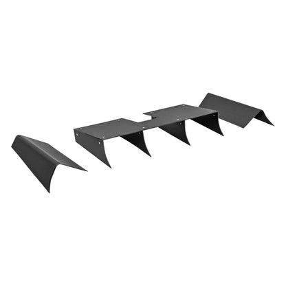 Solid Spare For Honda Civic 2012-2015 Curved Rear Bumper Lip Diffuser Splitter Valance 3Pcs