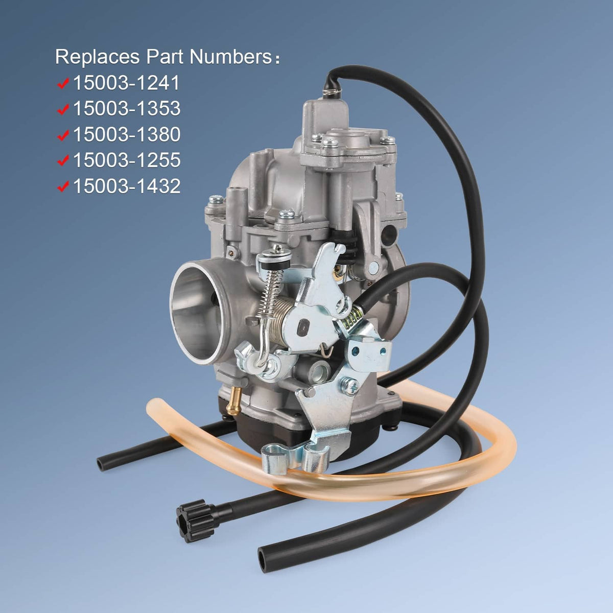 Solidspare Carburetor Fit 1996-04 Kawasaki VN1500 Vulcan 1500 Classic 15003-1241 15003-1353