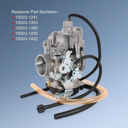 Solidspare Carburetor Fit 1996-04 Kawasaki VN1500 Vulcan 1500 Classic 15003-1241 15003-1353