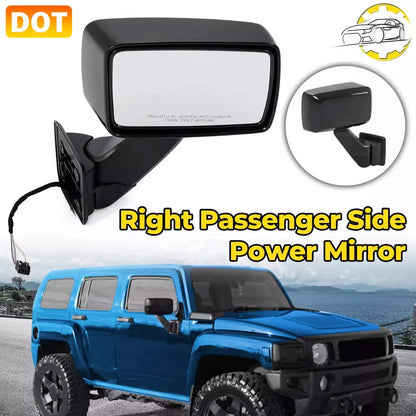 Solid Spare Outside Front Door Power Mirror Right Passenger For Hummer 06-10 H3 H3T 20836084