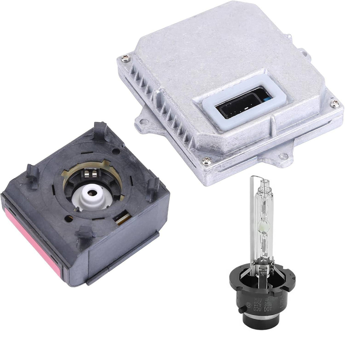 Solid Spare Xenon Ballast Igniter &HID D2S Bulb Kit For BMW X3 M6 650i 645Ci 330Ci 325Ci1-5X