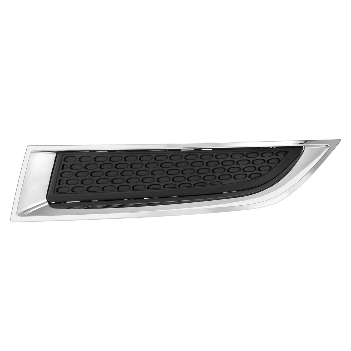 Solid Spare For GMC Acadia 13-16 17 Front Upper Fog Light Cover W/Chrome Molding LH 20982401