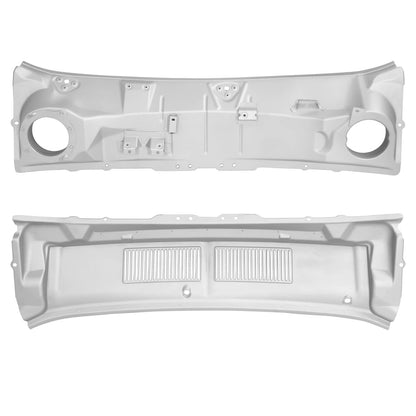 Solid Spare Upper & Lower Windshield Cowl Panel Wiper Powder Coated For Ford Mustang 67-68
