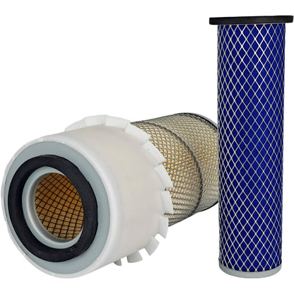 Solid Spare Outer Inner Filter Kit 87704241 86504143 P181052 P123160 42222 42769 Fit Bobcat