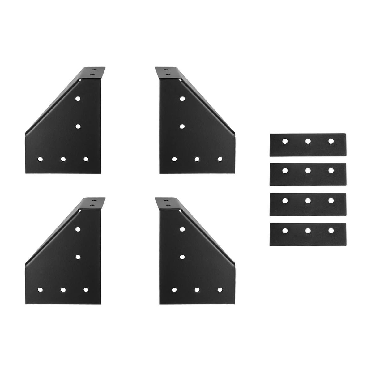 Solidspare Universal Roof Rack Bracket Side Mount Trailer For Rustic RV Teardrop Campers