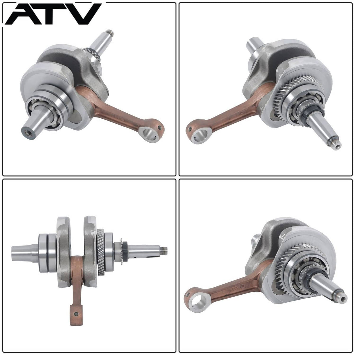Solidspare Crankshaft With Bearings &Gears For Polaris 500 Magnum Ranger Sportsman 3090323