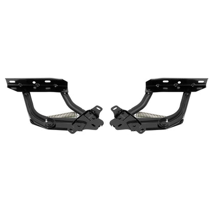 Solid Spare Hood Hinges Pair LH+RH For 1973-1979 Ford F100 F150 F250 F350 Bronco w/ Spring