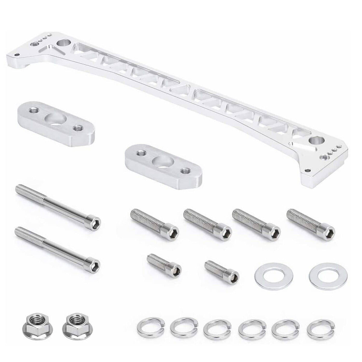 Solidspare Billet Rear Lower Control Arm & Subframe Brace for 1996-00 Honda Civic EK