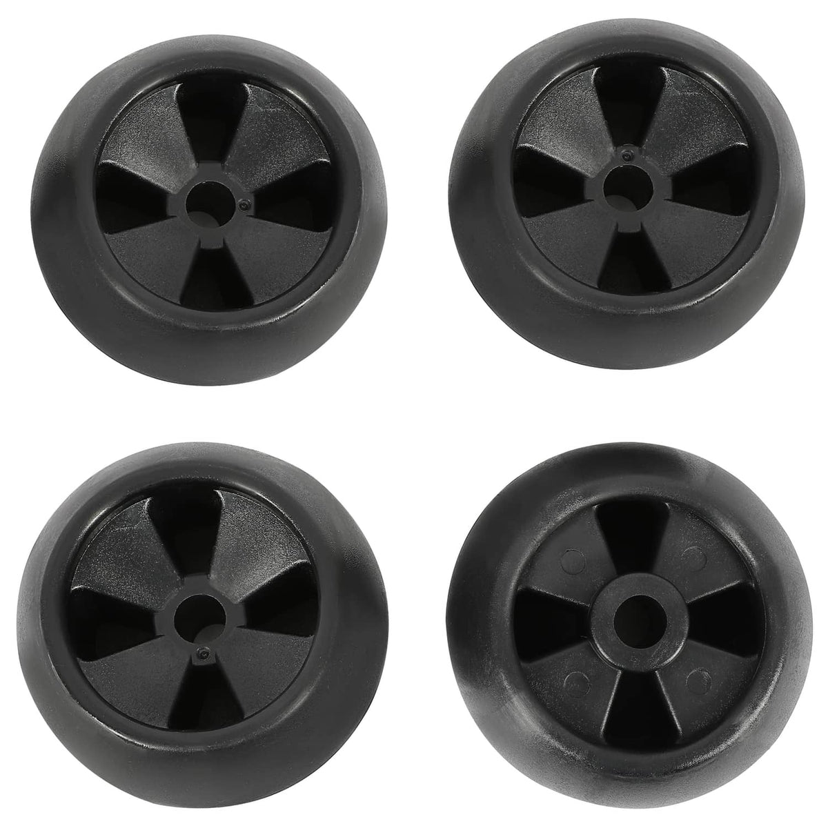 Solidspare 4 Deck Wheels For John Deere X500 X530 X580 Z426 LX266 A320 #AM116299 #AM133602