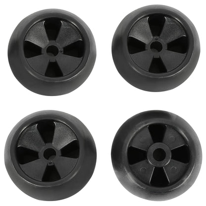 Solidspare 4 Deck Wheels For John Deere X500 X530 X580 Z426 LX266 A320 #AM116299 #AM133602